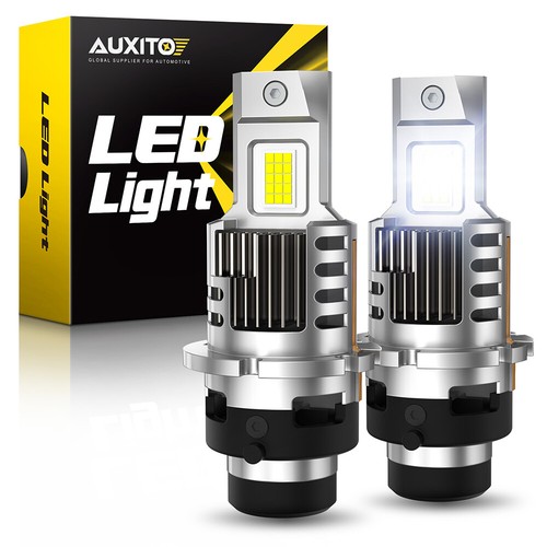 2pcs D4S LED Headlight Bulbs 120W 6000K Super White HID Xenon Conversion Kit H - Picture 10 of 15