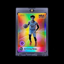 Ja Morant RC 📈- 2019-20 Hoops Premium Stock Arriving Now Silver Holo Rookie #12