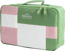 Colorful Nylon Travel Organizer Packing Cubes  12" x 7" x 4"