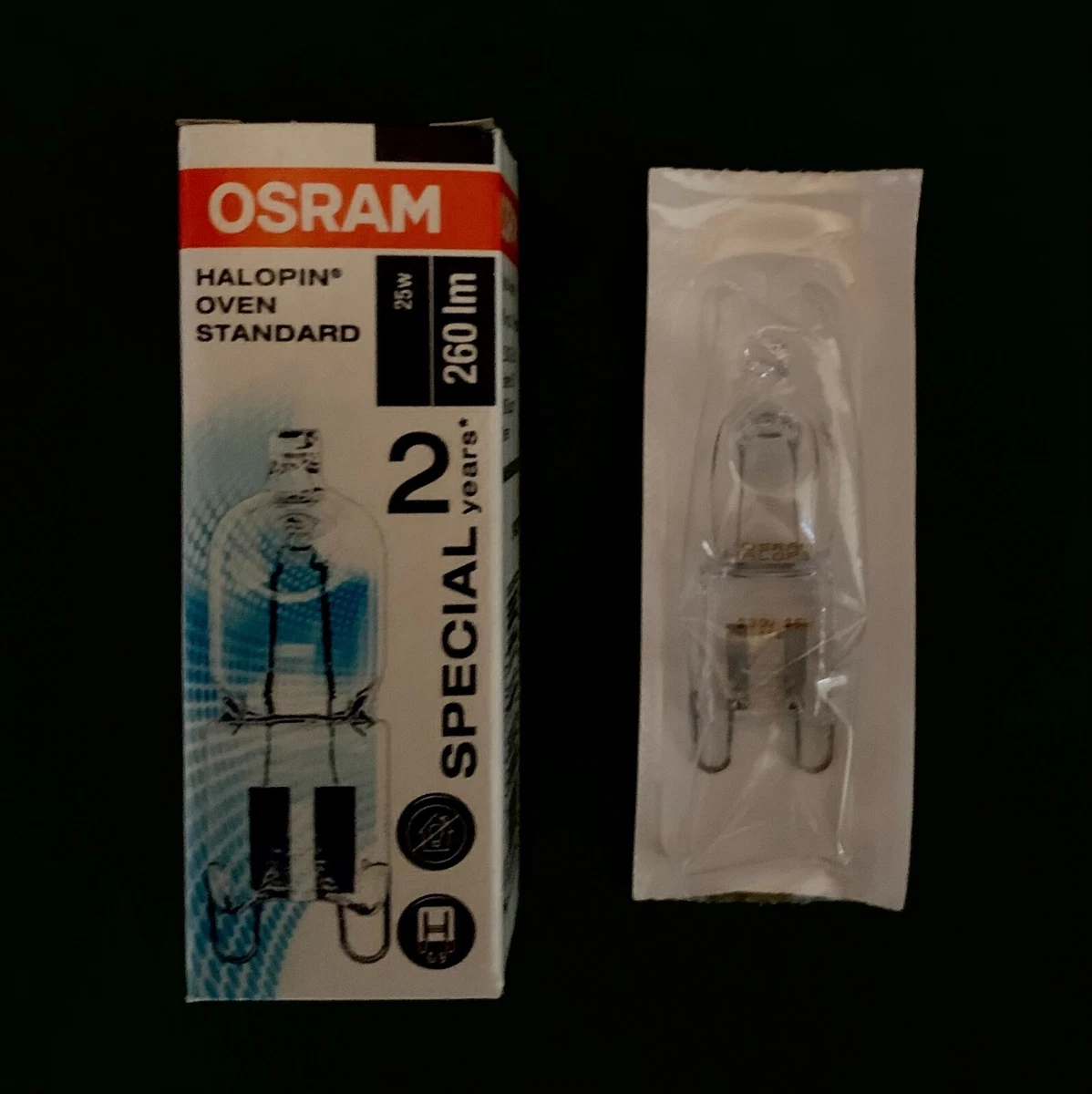 Osram 25w Oven Cooker microwave Bulb As Used in Neff Bosch Smeg John Lewis