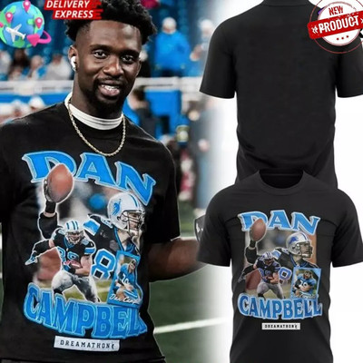 Best Offer!! Lions Dan Campbell Dreamathon Tee Gift Full Size S-4XL
