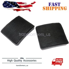 2x Brake & Clutch Pedal Rubber Pads Set F07A-2457-AA Fits 1991-2007 Ford Ranger