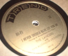 78RPM Trend 73 Van Alexander -I Never Should Have Let U Go /Its U I Love E to E-