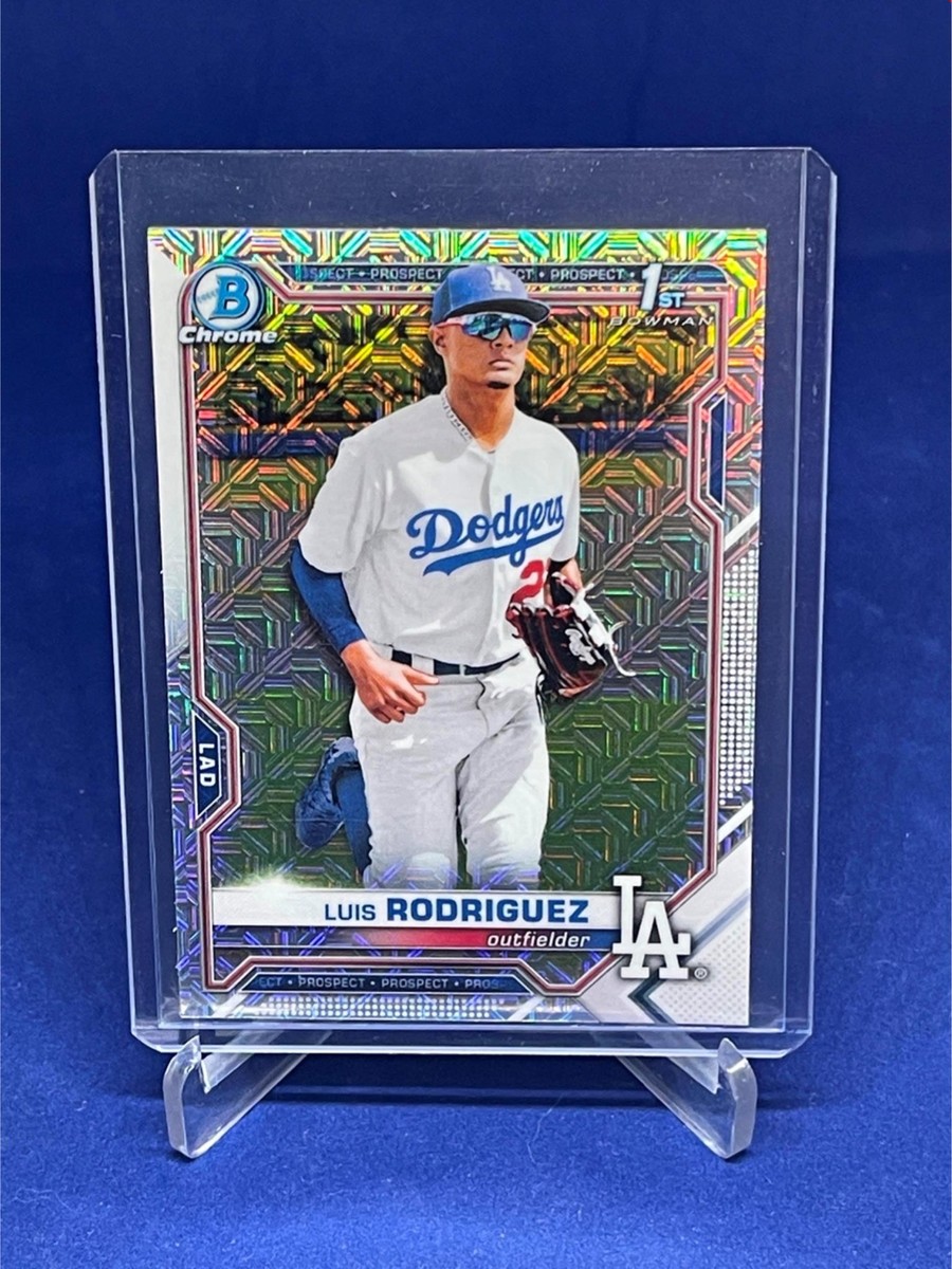 PSA10 GEM MINT】Luis Rodriguez 2021 Bowman Chrome Prospect 1st