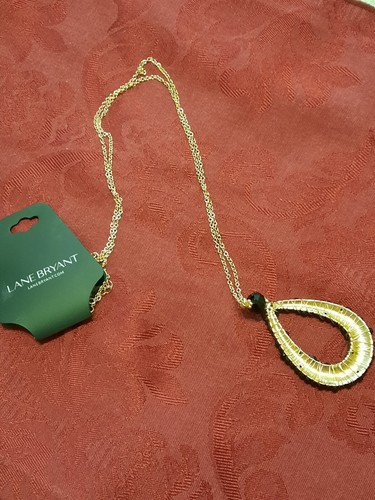 Lane Bryant Teardrop Pendant Necklace - Picture 3 of 7