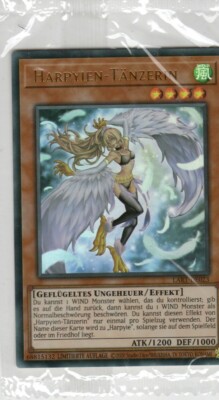 yugioh 1x Harpyien Tänzerin LART-DE023 ULTRA RARA DEUTSCH OVP NEU