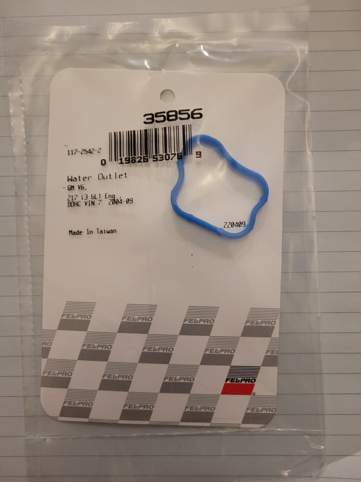 FEL-PRO 35856 Water Outlet Gasket | eBay