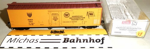 RMDX 353 51' 3 3/4 Rivet Side Reefer Boxcar Micro Trains Line 69050 N 1:160 ¡48  | Zustand: Gebraucht