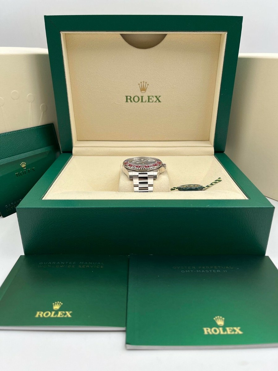 Rolex GMT Master II Pepsi White Gold Blue Dial 126719BLRO Pre