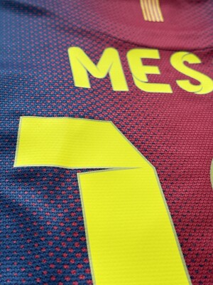 2012/13 Barcelona Home Jersey #10 Messi XL Nike Soccer Vintage Kit