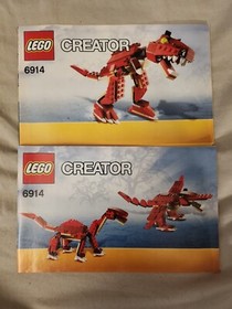 31024 LEGO Creator Roaring Power and 6914 LEGO Creator Prehistoric Hunters