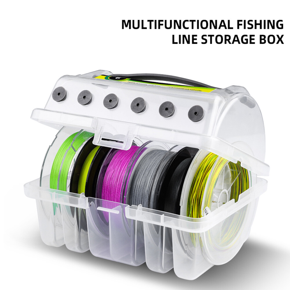 Fishing Line Organizer Line Spool Box 6 Holes Fishing Tackle Line Storage Case | eBay Fishing Line Organizer Line Spool Box 6 Holes Fishing Tackle Line Storage Case | eBay