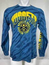 Denver Nuggets NBA Junk Food Men's Game Time Tie-Dye Long Sleeve T-Shirt
