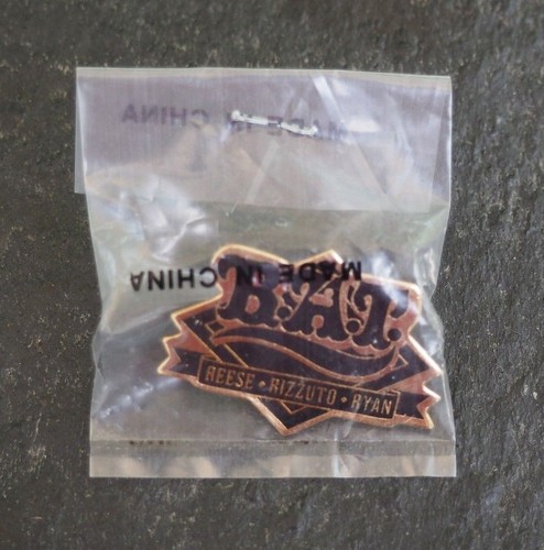 NEW B.A.T. Reese Rizzuto Ryan Pin Pinback Hat Cap Black Rare MLB | eBay
