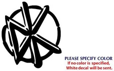 Dead Kennedys Metal Graphic Die Cut decal sticker Car Truck Boat window 9"