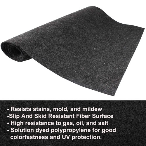 Polyester Felt Underlay Boat Marine Trailer Camper Carpet Lining Revamp Easy Cut - Picture 3 of 34