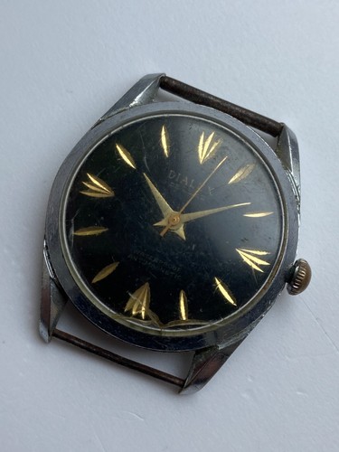 RELOJ PULSERA HOMBRE VINTAGE PARA PIEZAS NO FUNCIONA DIALUX DE LUXE SWISS CAL BF 866 - Imagen 4 de 10
