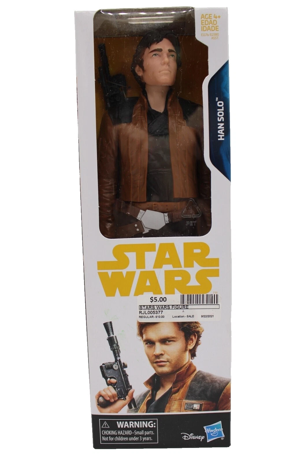 Figuras de acción de plástico de Han Solo y accesorios