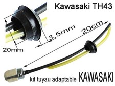 débroussailleuse  pièce Tuyau à essence crépine adaptable KAWASAKi modèle TH43