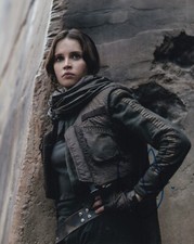 Felicity Jones signed autograph 20x25cm Star Wars in person autograph ACOA