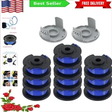 Pre-Wound Spool with Caps - Easy Installation for Ryobi One+ Cordless Trimmers