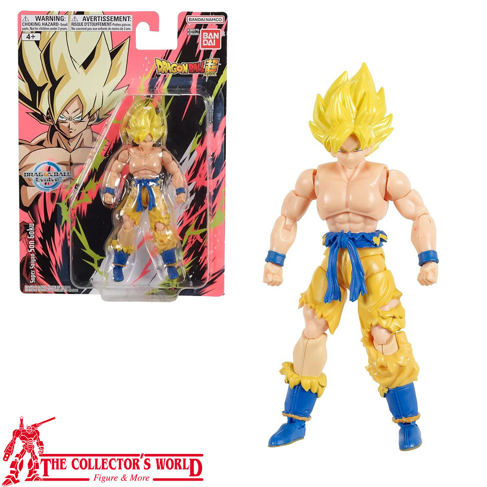 Figuras Articuladas Dragon Ball Super Evolve Super Saiyan Son