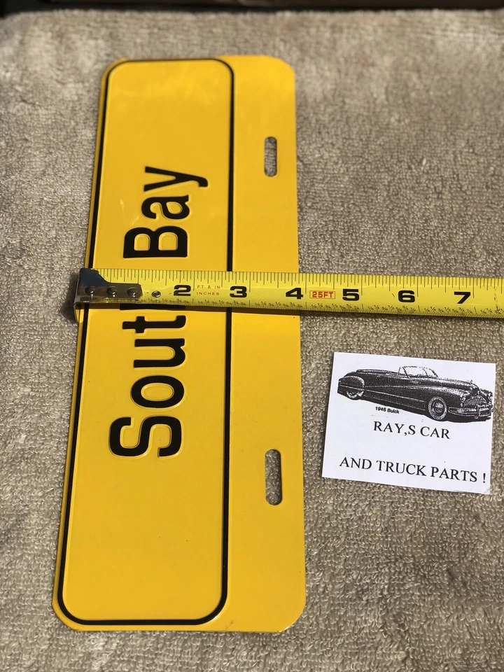 NUEVO TOPPER DE MATRÍCULA UNIVERSAL SOUTH BAY. Foto 2 de 4