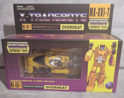X-Transbots MX-16T/MX-XVI-T Overheat - Youth version figure
