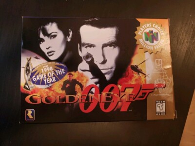 GoldenEye 007 Player's Choice (Nintendo 64, 1997) N64 - CIB *Complete* Great Con
