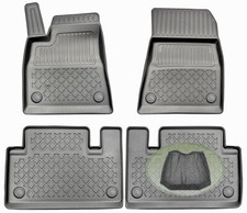Z525607 TPE-Schalenmatten kompatibel mit  Tesla Model 3  Facelift Limousine Stuf