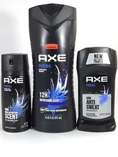AXE PHOENIX SET OF 3   1- Body Wash, 1- Deodorant Spray, 1- Antiperspirant