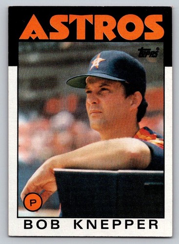 1986 Topps - #590 Bob Knepper