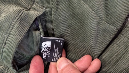 North face Girls' Reversible Mossbud Swirl Parka, Small 7-8 NEW Green, 290 - Picture 2 of 5