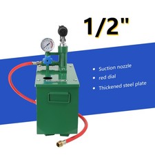 Prüfpumpe 60bar Abdrückpumpe Manuell Druckprüfpumpe Füllpumpe Befüllpumpe