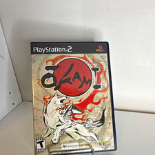 Capcom Okami Sony PlayStation 2 PS2 T NTSC-U/C Action Adventure Manual