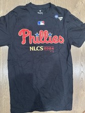 Fanatics Phillies Playoff T-Shirt Size Black NLCS 2024 NWT S