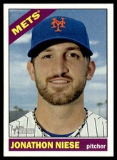 Jonathon Niese 2015 Topps Heritage #42 New York Mets 26475 Baseball Card