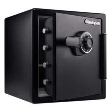 SentrySafe Home Safe 1.23 cu ft Combination Waterproof Residential Steel Black