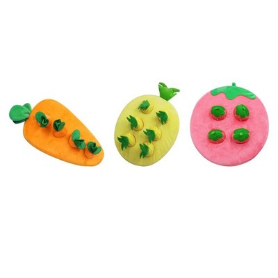 Hide and Seek Carrot Dog Puzzle Sniff Mat Pet Feeder Dog Puzzle Toys Food