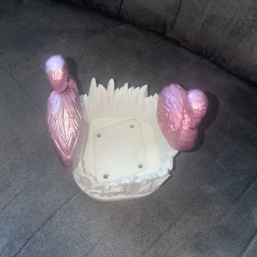 Bath & Body Works portasapone schiumogeno in resina fenicotteri rosa glitter - Foto 3 di 6