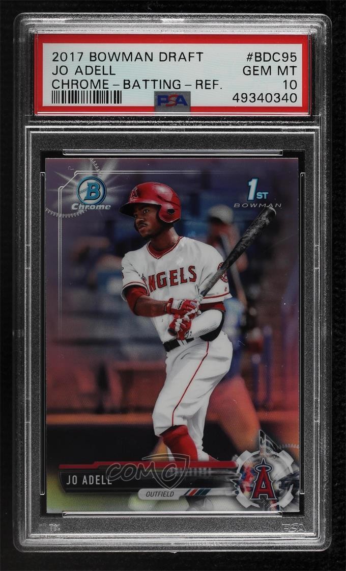 2017 Bowman BOWMAN DRAFT Refractor #BDC95 Jo Adell front