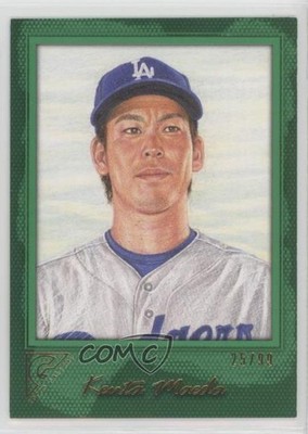 2017 Topps Gallery Green 25/99 Kenta Maeda #53 ex0