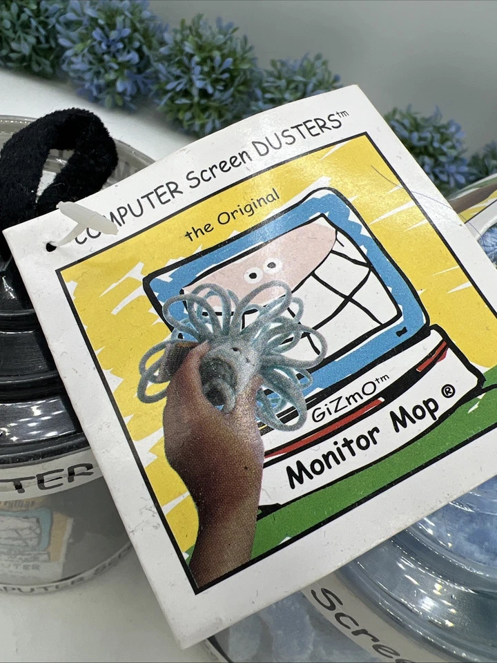 4 Vintage Gizmo Monitor Mop Cloth  Octopus Computer Screen TV Duster Sealed - Image 4 of 4