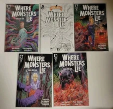 WHERE MONSTERS LIE VOL 2: CULL-DE-SAC (2024) #1-4 VF+ COMPLETE 5 ISSUE SET DHC