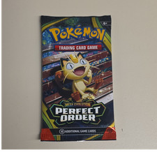 Pokemon Mega Evolution Perfect Order Booster Pack 10 Cards Trading Card Game