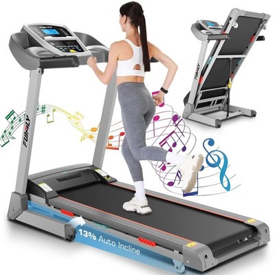 Electric Treadmill Machine for Home&Gym Exccercise Good New Year Gift for Men$$