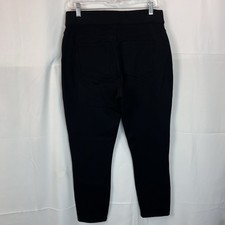 Spanx Pants Womens XL Black Jean-Ish Ankle Leggings High Rise Stretch Pull On