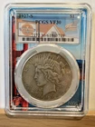 1927-S Peace Dollar PCGS VF30 Witter Label Better Date Silver Dollar Coin