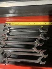 Snap On Open-end Wrenchs Not Complete Set 
