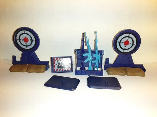 Vintage ARAH G.i. GI Joe Cobra Rifle Range Accessory Play Set 1985 Hasbro